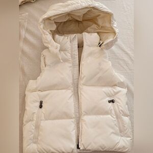 Polo RALPH LAUREN KIDS VEST SIZE 6 HOLIDAY CREAM GOOSEDOWN WATERPROOF NEW